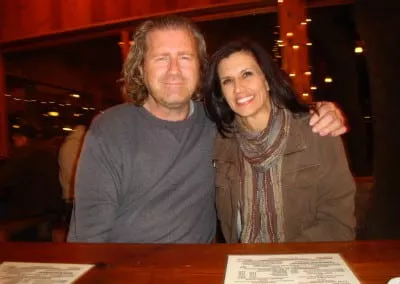 Ron Wikso and Marcy Requist