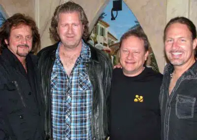 Gregg Rolie, Ron Wikso, Wally Minko, and Kurt Griffey
