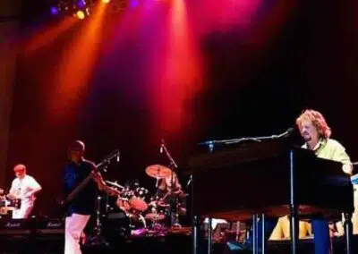 Kurt Griffey, Adrian Areas, Alphonso Johnson, Ron Wikso and Gregg Rolie - on stage with the Gregg Rolie Band