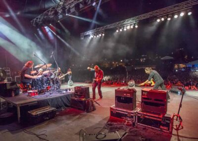 Ron Wikso - Stu Cook - Dan McGuinness - Kurt Griffey - On Stage with Creedence - Bieres du Monde Festival - Quebec - 2019