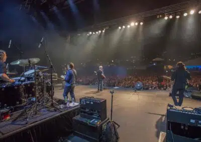 Ron Wikso - Dan McGuinness - Stu Cook - Kurt Griffey - On Stage with Creedence - Bieres du Monde Festival - Quebec - 2019