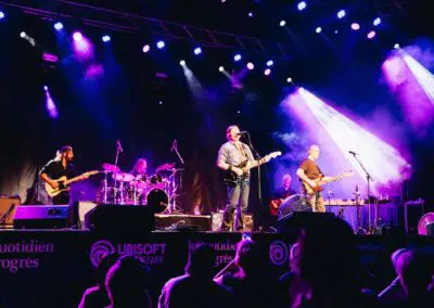 Kurt Griffey - Ron Wikso - Dan McGuinness - Steve Gunner - Stu Cook - On Stage with Creedence - Bieres du Monde Festival - Quebec - 2019