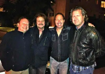 Wally Minko, Gregg Rolie, Kurt Griffey, and Ron Wikso