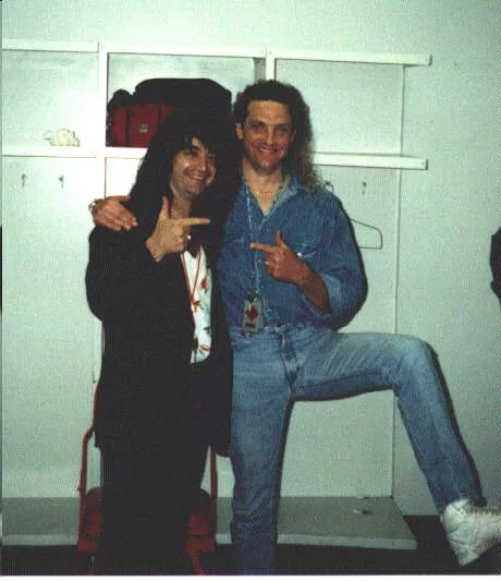 Kevin Chalfant and Scott Boorey - backstage with The Storm