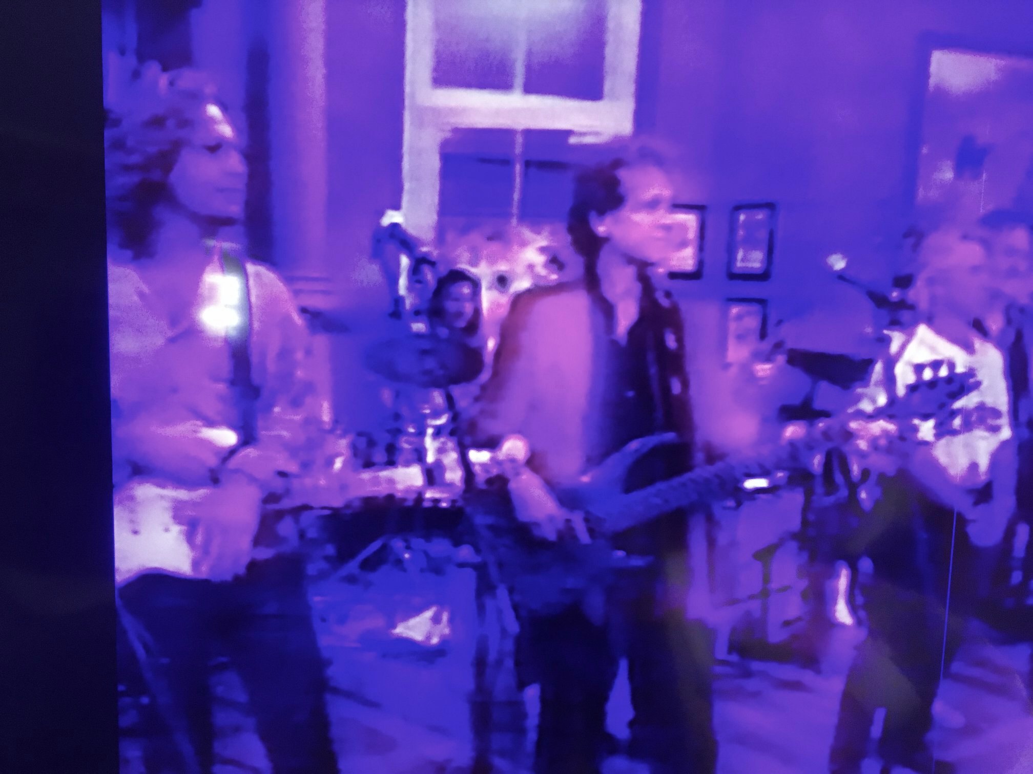 Kurt Griffey, Ron Wikso, Nick St. Nicholas, Fergie Frederiksen, and Denny Laine - on the Regis and Kathie Lee Show