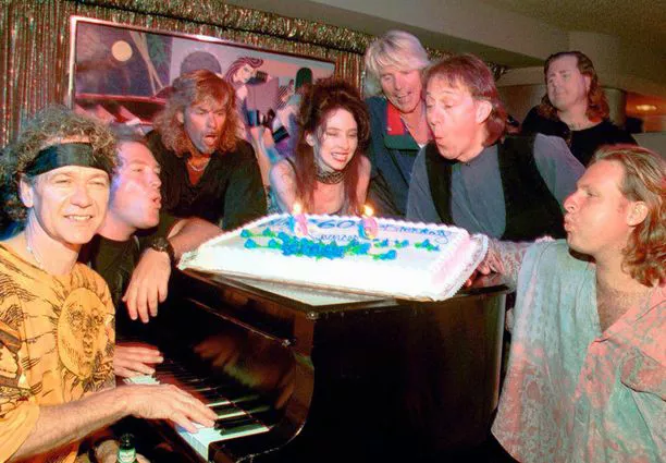 Spencer Davis's Birthday - with Nick St. Nicholas, Steve Stewart, Michael Monarch, Rosilee St. Nicholas, Fergie Frederiksen, Spencer Davis, Ron Wikso, and Kurt Griffey