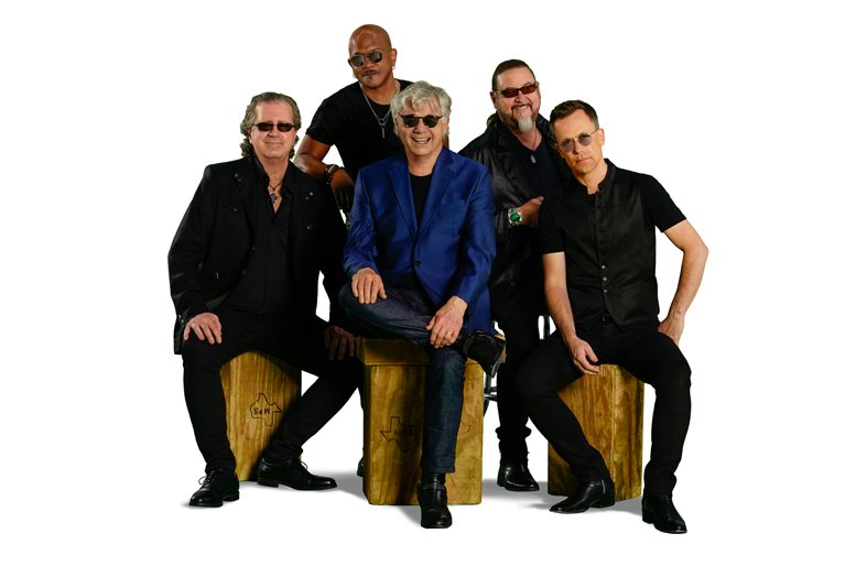 Steve Miller Band 2022 - Left to Right - Ron Wikso, Joseph Wooten, Steve Miller, Kenny Lee Lewis, and Jacob Petersen