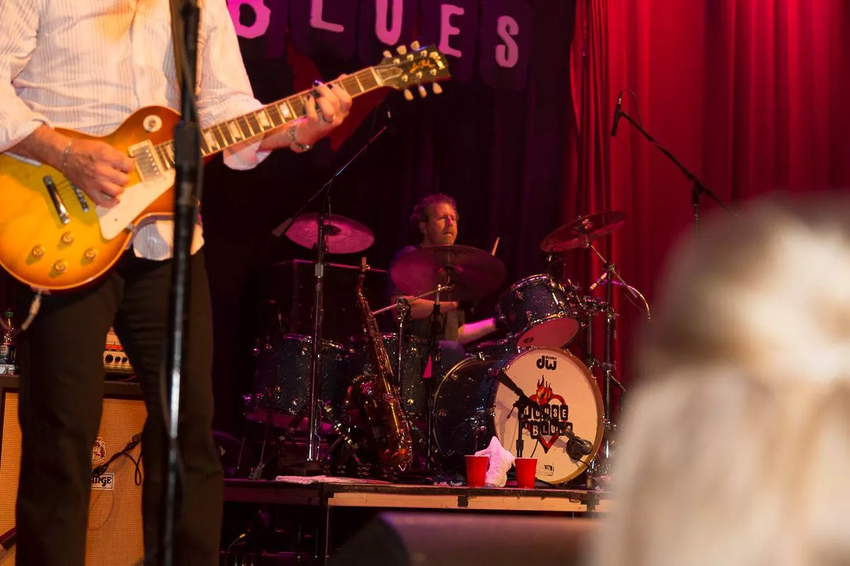 Me Onstage with Eddie Money