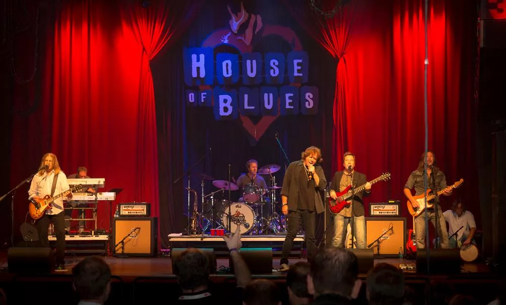 Onstage with Eddie Money - San Diego House of Blues - 2013